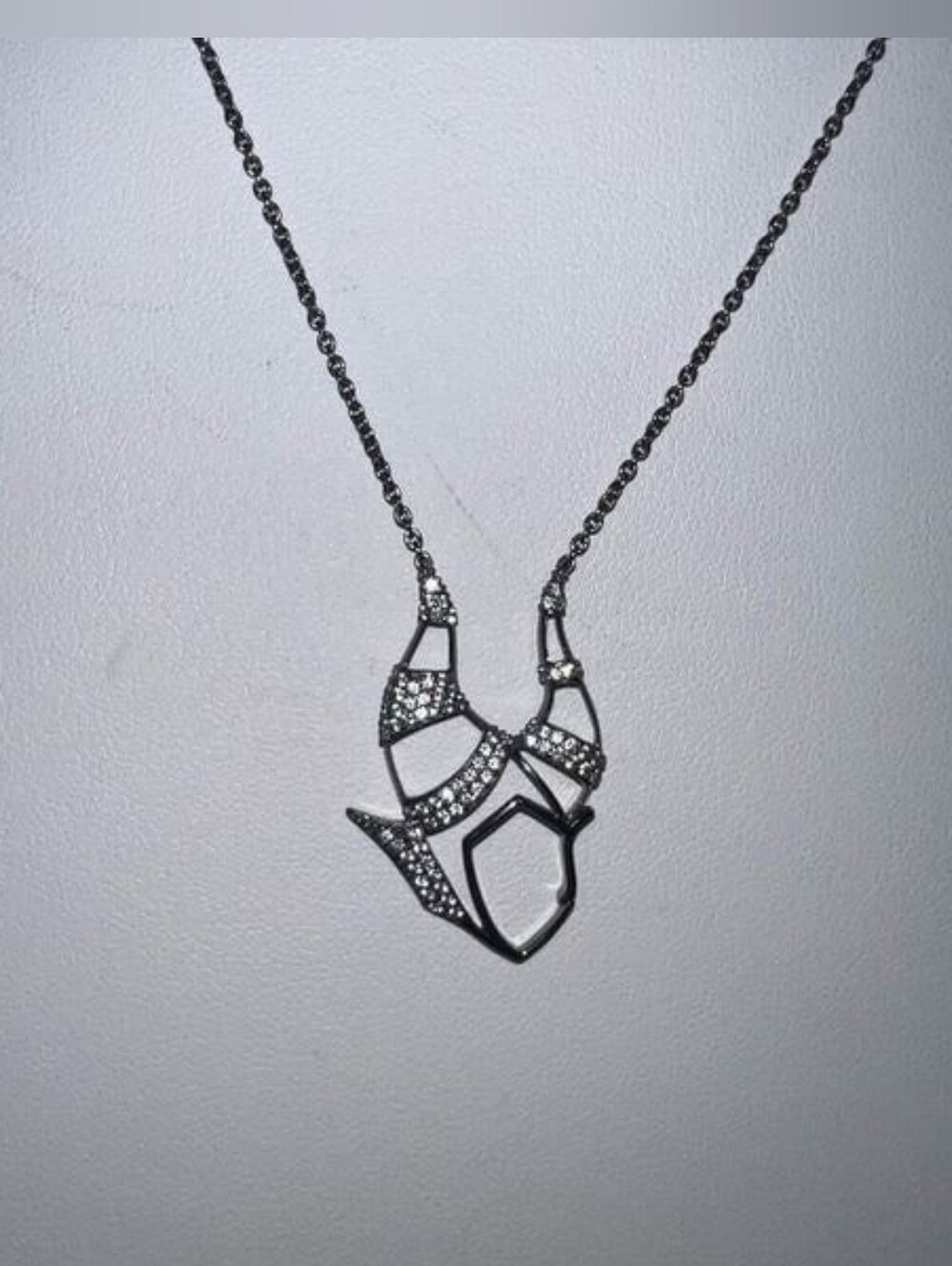 Disney Parks Rebecca Hook Maleficent Necklace Sterling Silver